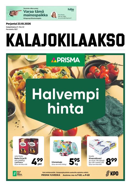 Kalajokilaakso ja Kalajaska 23.10.2026