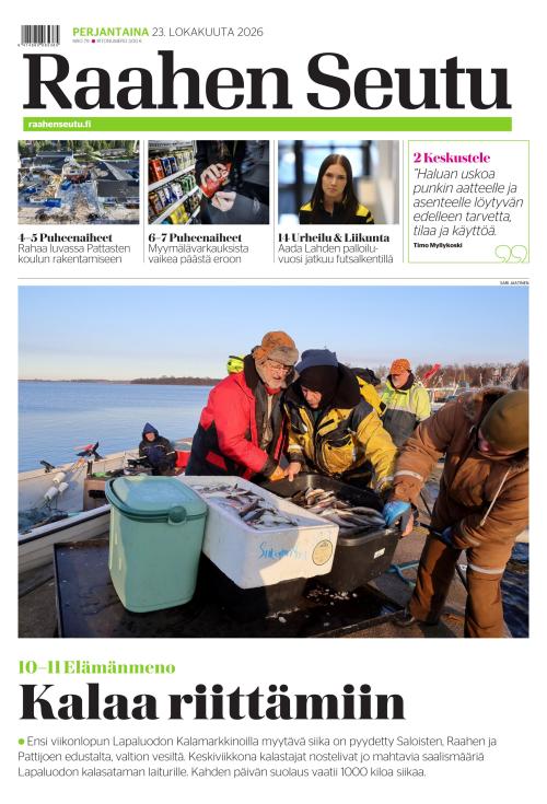 Raahen Seutu 23.10.2026