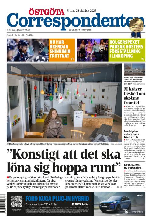 Östgöta Correspondenten 23.10.2026