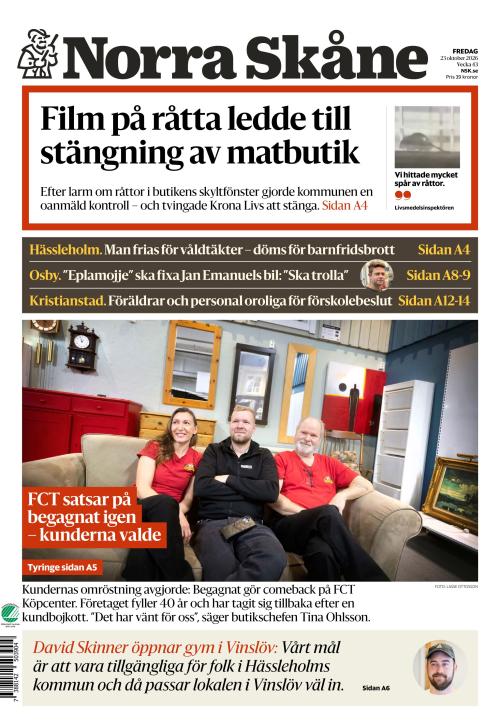 Norra Skåne 23.10.2026