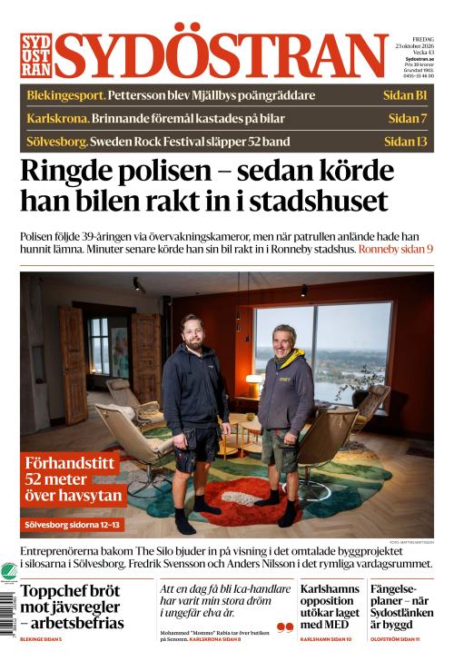 Sydöstran 23.10.2026