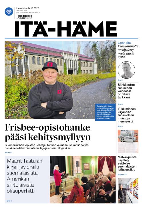 Itä-Häme 24.10.2026