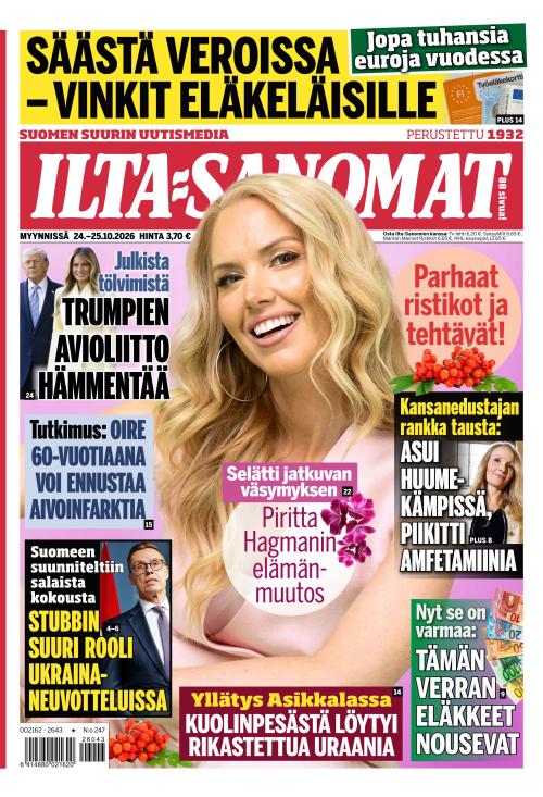 Ilta-Sanomat 24.10.2026