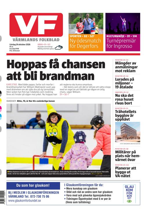 Värmlands Folkblad 24.10.2026