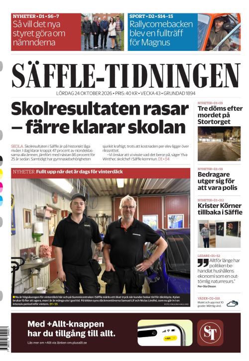 Säffle-Tidningen 24.10.2026