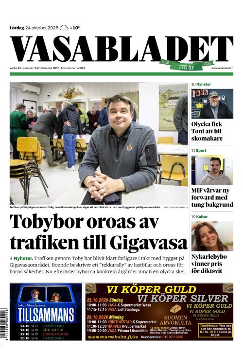 Vasabladet 24.10.2026