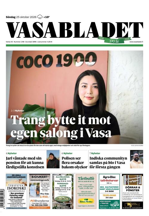 Vasabladet 25.10.2026