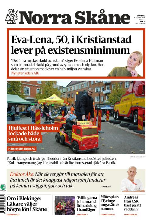 Norra Skåne 25.10.2026