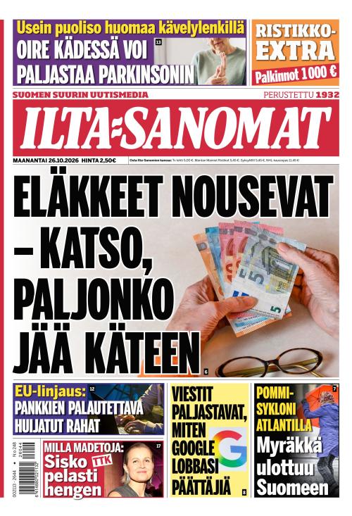 Ilta-Sanomat 26.10.2026