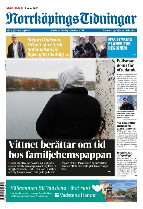 Norrköpings Tidningar 26.10.2026