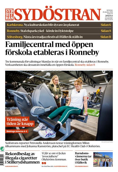 Sydöstran 26.10.2026