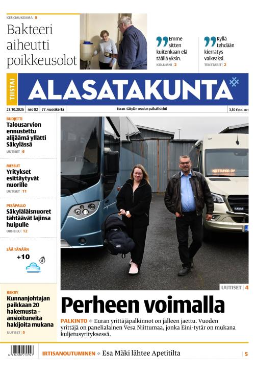 Alasatakunta 27.10.2026