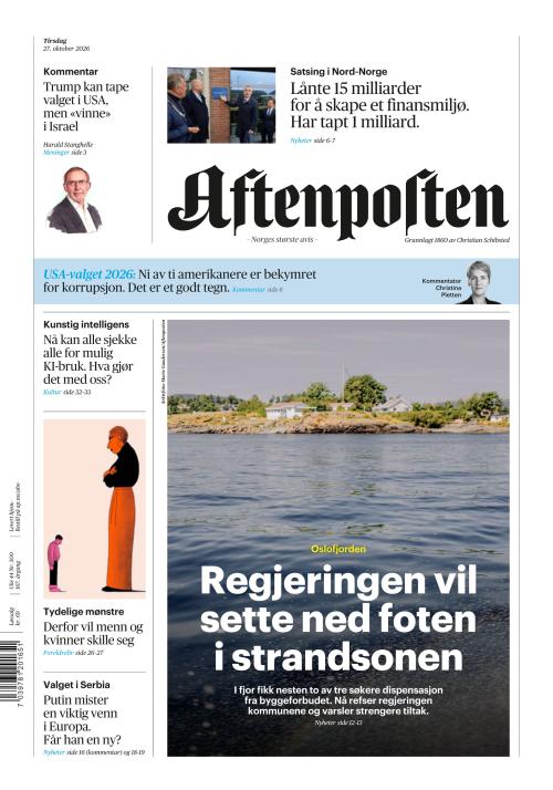 Aftenposten 27.10.2026