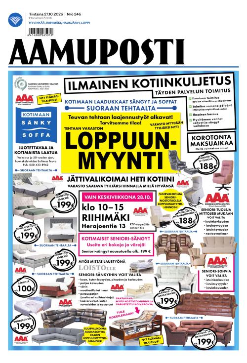 Aamuposti 27.10.2026