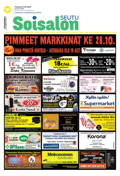 Soisalon Seutu 27.10.2026