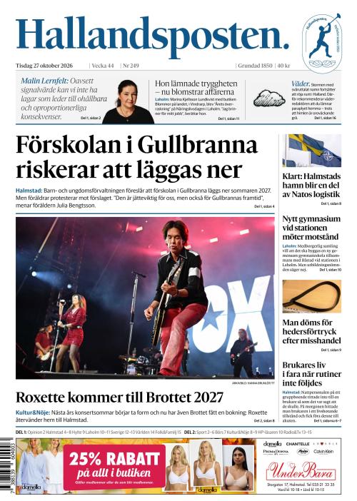 Hallandsposten 27.10.2026