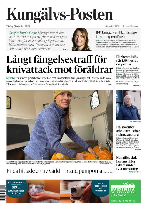 Kungälvs-Posten 27.10.2026