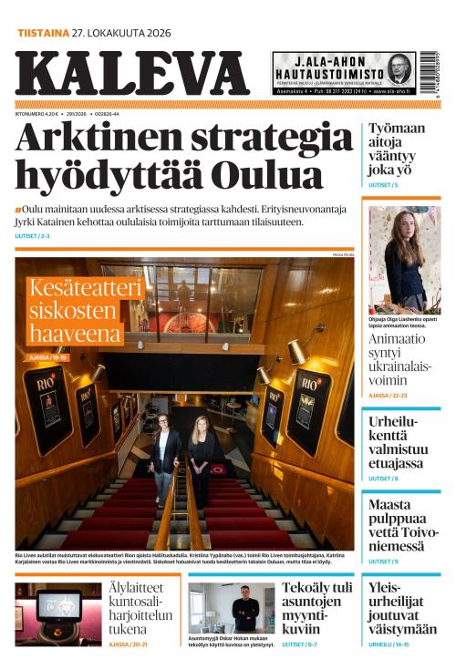 Kaleva 27.10.2026
