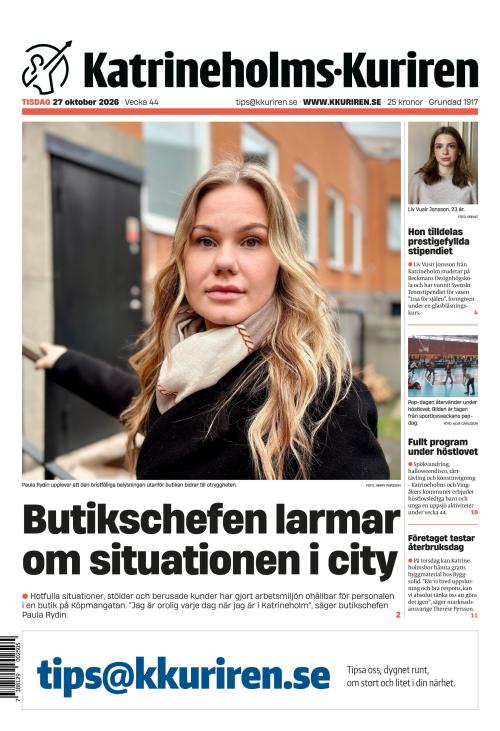 Katrineholms-Kuriren 27.10.2026
