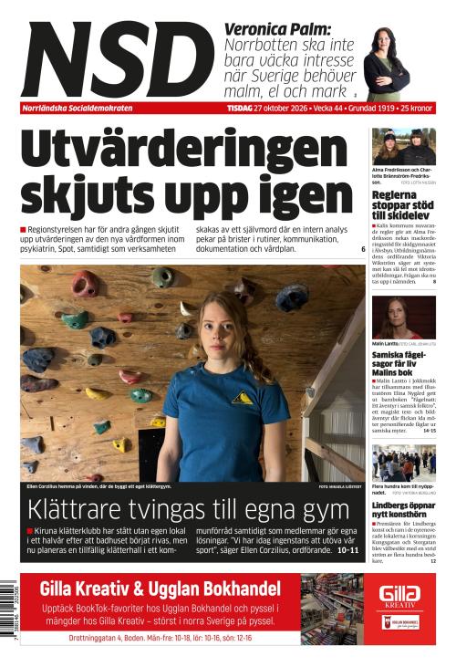 Norrländska Socialdemokraten 27.10.2026