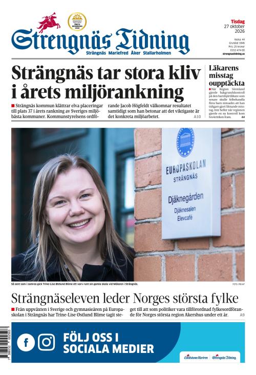 Strengnäs Tidning 27.10.2026