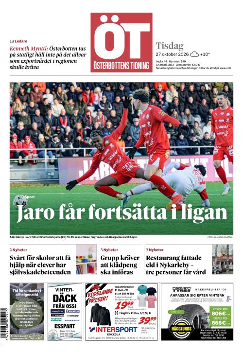 Österbottens Tidning 27.10.2026