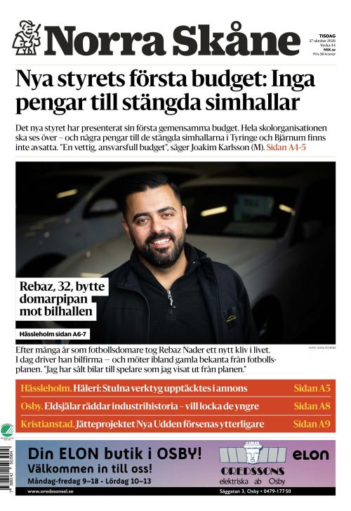 Norra Skåne 27.10.2026