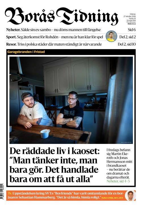 Borås Tidning 27.10.2026