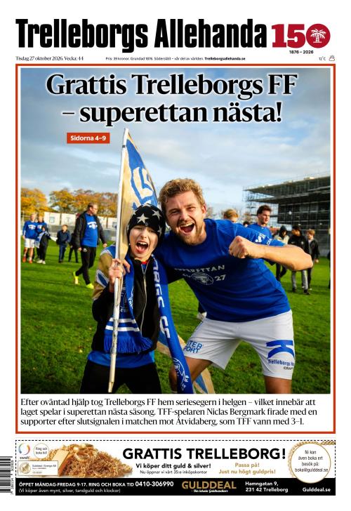 Trelleborgs Allehanda 27.10.2026
