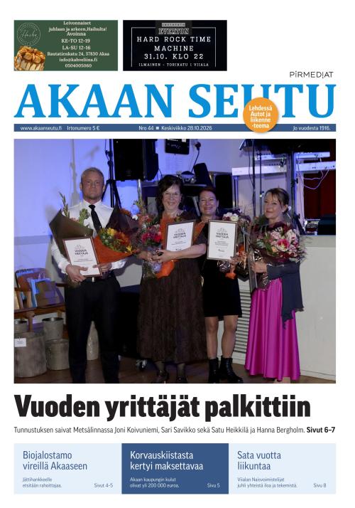 Akaan Seutu 28.10.2026