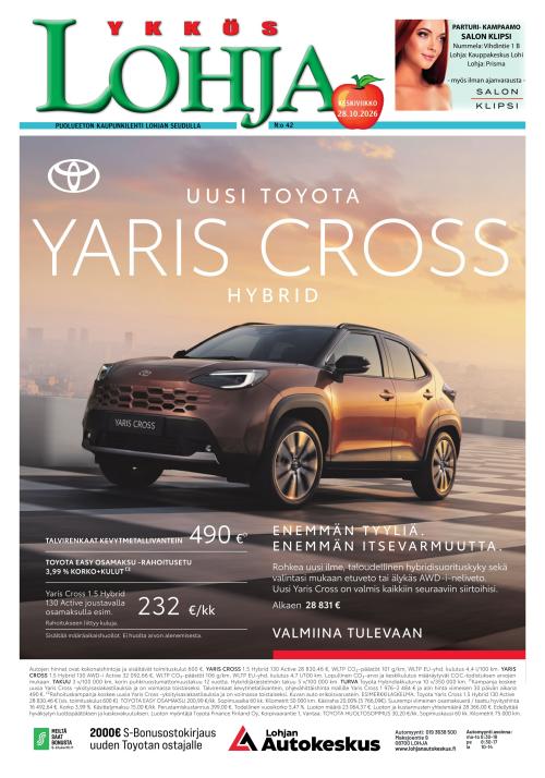 Kaupunkilehti Ykkös-Lohja 44/2026