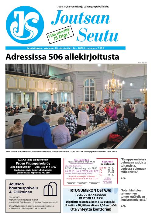 Joutsan Seutu 28.10.2026