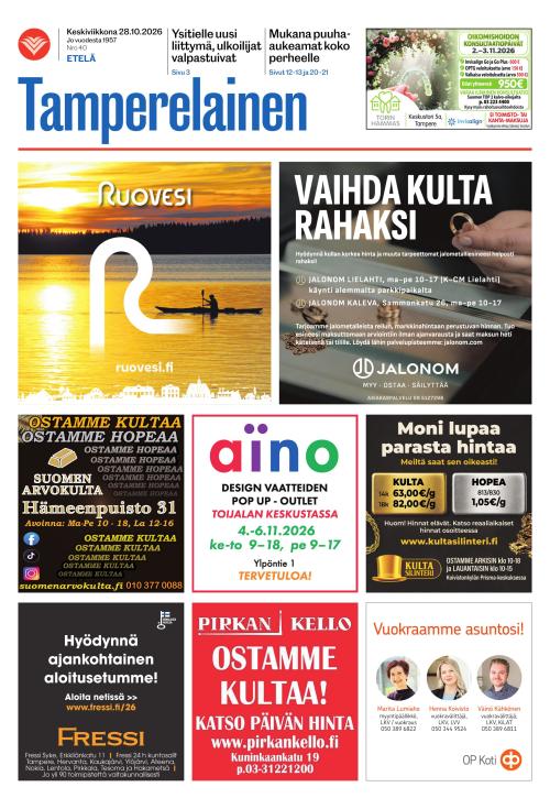 Tamperelainen 28.10.2026