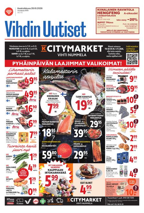 Vihdin uutiset 28.10.2026
