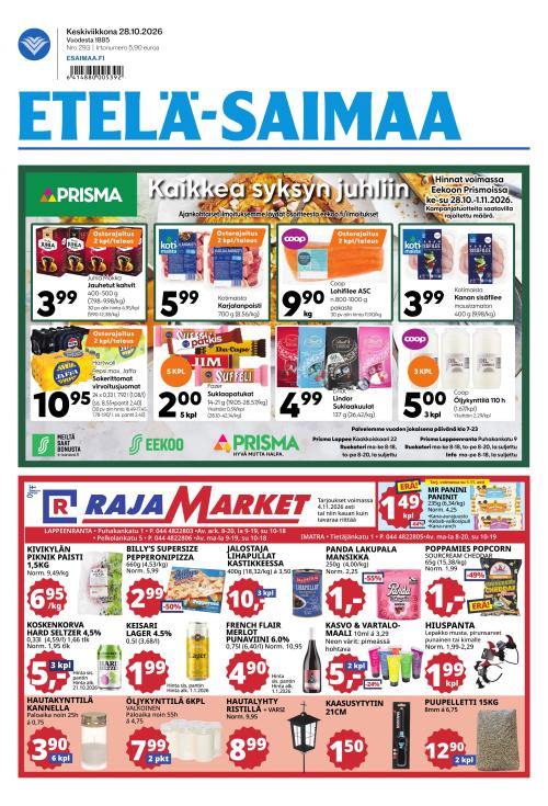 Etelä-Saimaa 28.10.2026