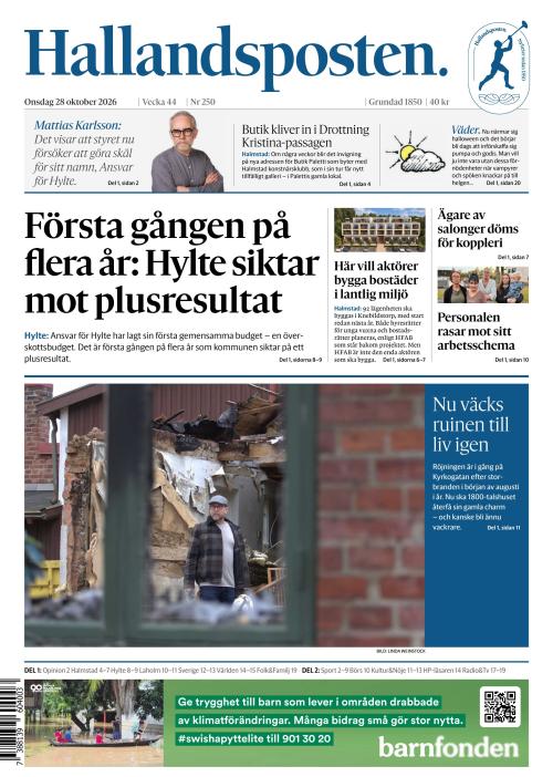 Hallandsposten 28.10.2026
