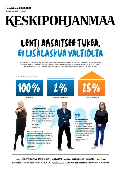 Keskipohjanmaa 28.10.2026