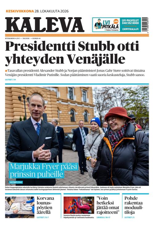 Kaleva 28.10.2026