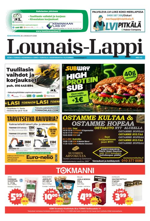 Lounais-Lappi 28.10.2026