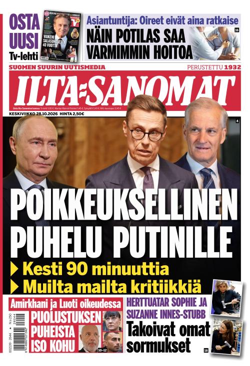 Ilta-Sanomat 28.10.2026