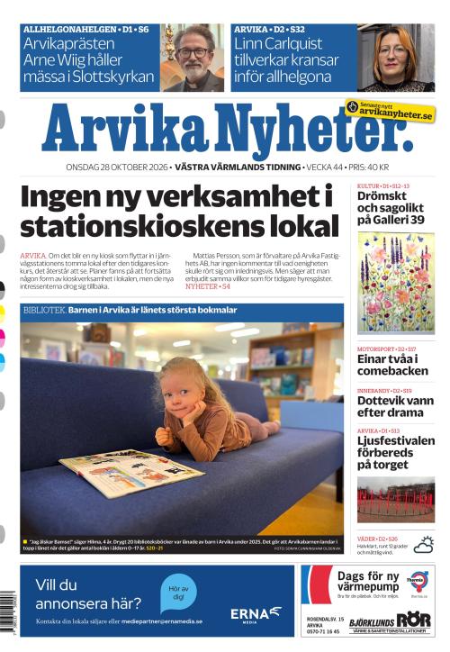 Arvika Nyheter 28.10.2026