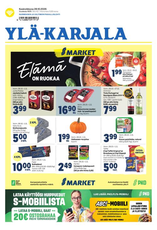 Ylä-Karjala 28.10.2026