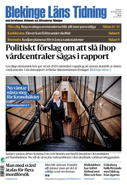 Blekinge Läns Tidning 28.10.2026