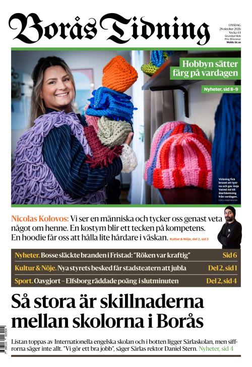 Borås Tidning 28.10.2026