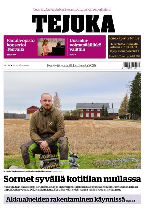 Tejuka 28.10.2026