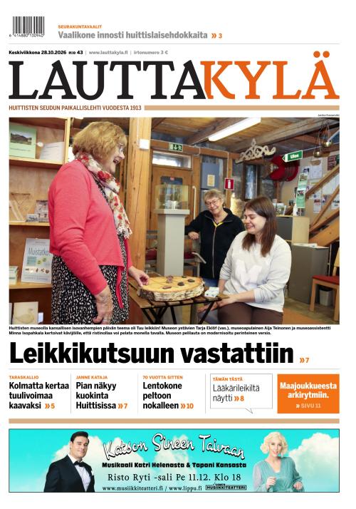 Lauttakylä-lehti 28.10.2026