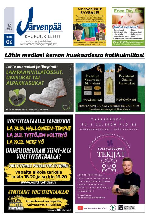 Järvenpää-lehti 29.10.2026