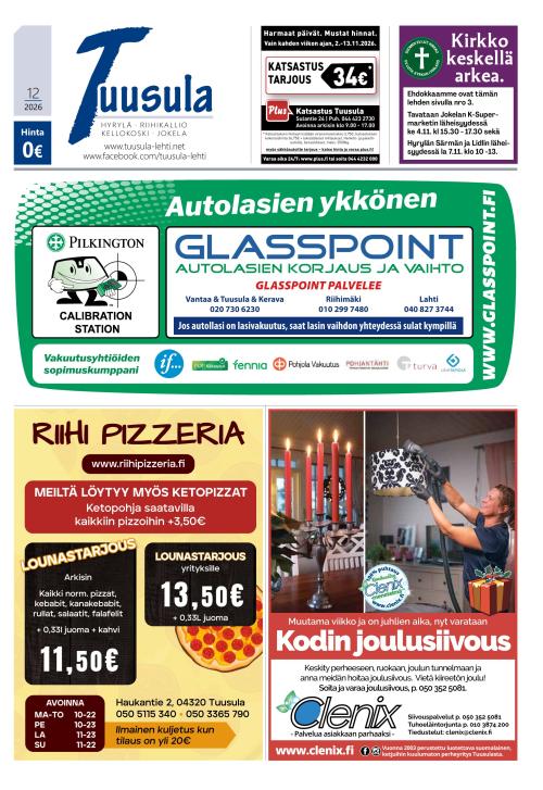 Tuusula-lehti 29.10.2026