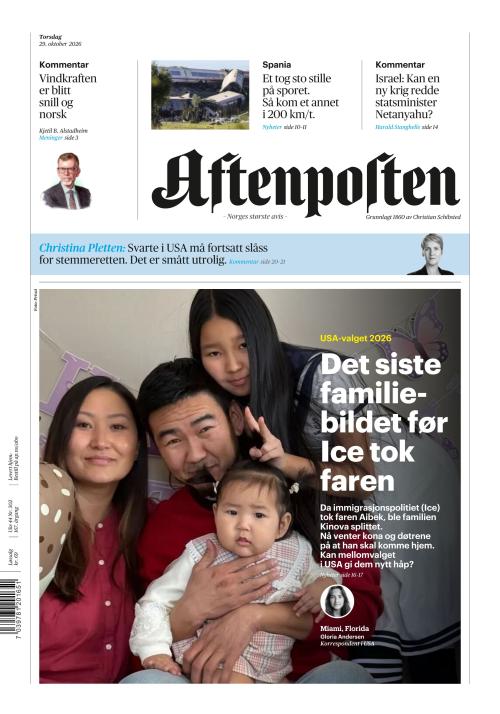 Aftenposten 29.10.2026