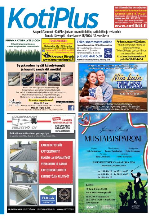 Kaupunkisanomat 29.10.2026